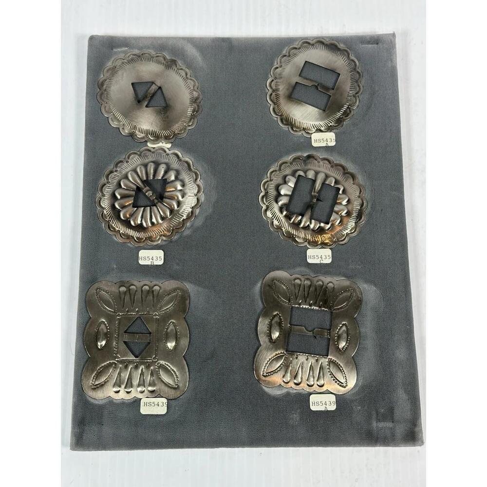 Sample Card Salesman Shoe Buckles Ornamentation‎ E. E. Weller Co Providence RI
